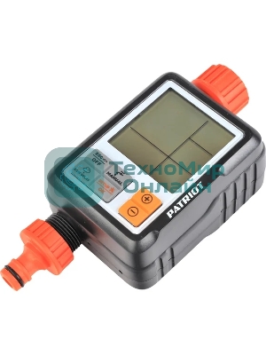 Таймер садовый PATRIOT TEP-300,электронный,LED-дисплей, 8 бар, 3/4