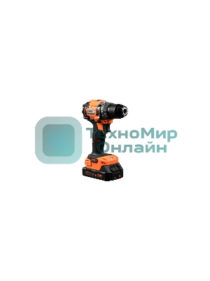 Дрель-шуруповерт Вихрь ДА-20Л-2К/БП, 20 В, 2 Ач, 70 Нм, щеточный