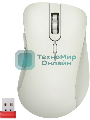 Мышь беспроводная Defender Dana MB-266 светло-серый, 3200 dpi, радиоканал, Bluetooth, USB, кнопки - 6