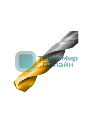 Набор сверл по металлу Denzel 1-10 мм, Р6М5-TiN, Golden Tip, 19 шт