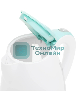 Чайник электрический Blackton Bt KT1702P белый/зеленый