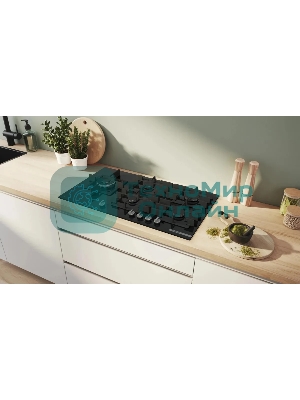Газовая варочная панель Bosch PPM9A6I40 черный