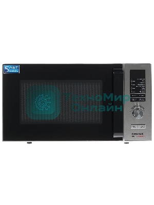 Микроволновая печь Centek CT-1588 серебристый, 25 л, 900 Вт, переключатели - кнопки, поворотный механизм