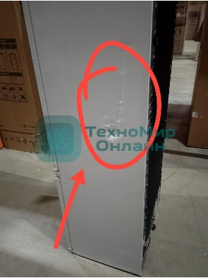 (Поврежденный товар) Холодильник встраиваемый MAUNFELD MBF205NFWGR Inverter (Волны на корпусе)