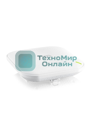 Точка доступа Zyxel NebulaFlex NWA50AX PRO, WiFi 6, 802.11a/b/g/n/ac/ax (2,4 и 5 ГГц), MU-MIMO, антенны 3x3, до 575+2400 Мбит/с, 1xLAN 2.5GE, PoE, без поддержки Captive portal и WPA-Enterprise, защита от 4G/5G, БП в комплекте