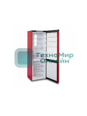 Холодильник Бирюса Б-H960NF красный двухкамерный 240/100л морозилка снизу, No Frost