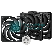 Вентилятор для корпуса ARCTIC P12 SLIM PWM PST -3 Pack (ACFAN00275A)