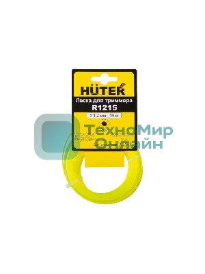 Леска для садовых триммеров Huter R1215 d=1.2мм L=15м для Huter GET-400S/600S (71/1/8)