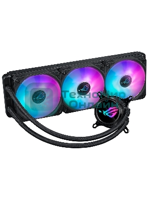 Система жидкостного охлаждения ASUS ROG STRIX LC III 360 ARGb 90RC00T1-M0UAY0 черный 120мм алюминий, 2200 об/мин, 36 дБ, 4 pin
