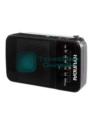 Радиоприемник портативный Hyundai H-PSR110 черный