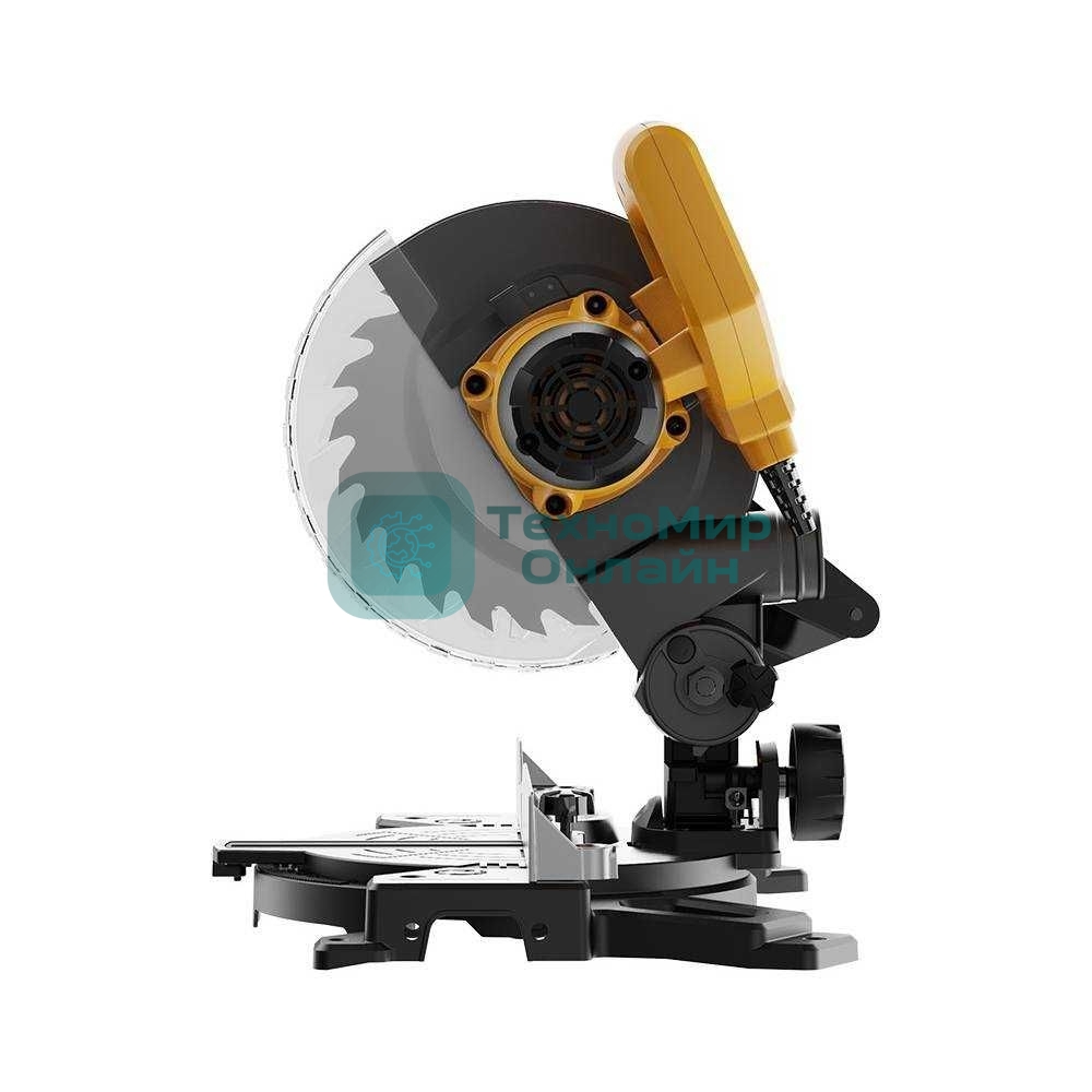 Торцовочная пила Deli DC573 1400 Вт, 5500 об/мин, диаметр диска 210 мм