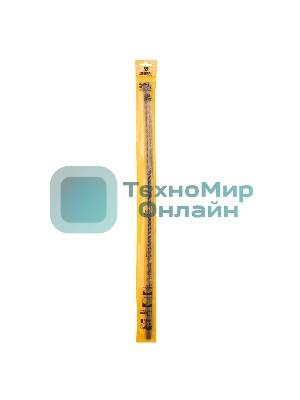 Бур по бетону Denzel двойная спираль, Cobalt W-tip, 12x600 мм, SDS PLUS