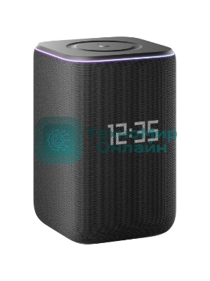 Умная колонка Яндекс Станция 3, 50Вт, стандартная, 2 динамика, мультирум, Zigbee, Wi-Fi, Bluetooth 5.0, Алиса, черный