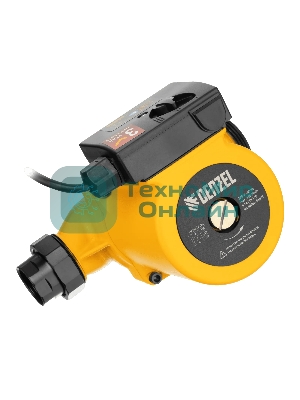 Циркуляционный насос Denzel CP25-8, напор 8 м, 130 л/мин, 1 м кабель, монт. длина 180 мм