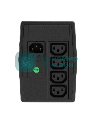 Источник бесперебойного питания ExeGate Power NB-1000.LED.AVR.4C13 (1000VA/650W, LED, AVR, 4*C13, батарея 12V 9Ah, черный)