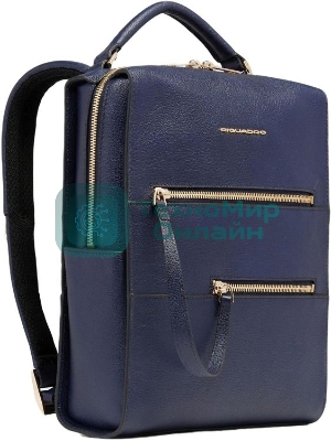 Рюкзак женский Piquadro Patricia CA6771W140/BLU темно-синий кожа