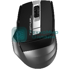 Мышь беспроводная A4Tech Fstyler FB35S серый/черный, 2000 dpi, радиоканал, Bluetooth, USB, кнопки - 5