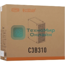 Компьютерный корпус PcCooler C3B310 WH белый без БП ATX 2xUSB3.0 audio bott PSU