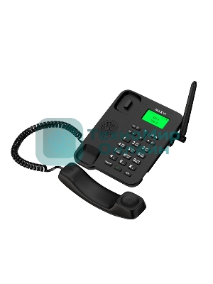 Телефон проводной Maxvi RT-01 черный