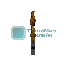 Сверло-метчик Denzel М8 х 1,25 мм, Р6М5