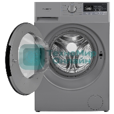 Стиральная машина Maunfeld MFWM148STSL02 серебристая, загрузка фронтальная 8кг, 1400 об/мин., класс: A+++