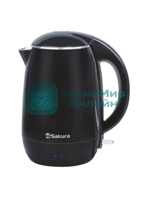 Чайник электрический Sakura SA-2157BK 1.8 л, черн д