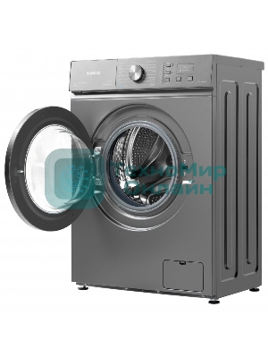 Стиральная машина Бирюса WM-SM510/10 M металлик, загрузка фронтальная 5 кг, 1000 об/мин, класс: А+++