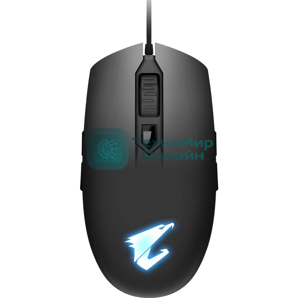 Мышь проводная Gigabyte AORUS M2, USB MICE, IR, BK GM-AORUS M2