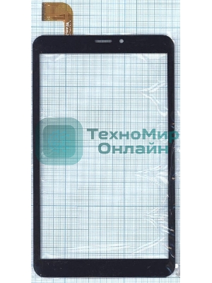 Сенсорное стекло (тачскрин) WJ1312-FPC-V1.0, черное