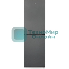 Холодильник Бирюса Б-W6031 графит матовый двухкамерный 245/100л морозилка снизу