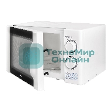 Микроволновая печь BBK 23MWS-927M/W белый, 23 л, 900 Вт, переключатели - поворотный механизм