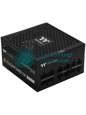 Блок питания Thermaltake Toughpower 850W (PS-TPD-0850FNFAGE-2), 850Вт, 80 Plus Gold, 140мм, модульный, черный