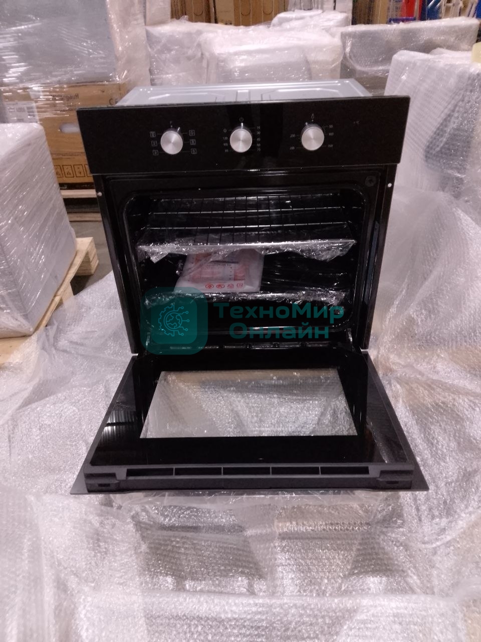 (Поврежденный товар) Духовой шкаф Weissgauff EOM 206 BM (Вмятины на рамке пу.)