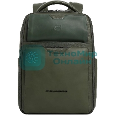 Рюкзак мужской Piquadro Ael CA6923S142/VE зеленый тимьяновый кожа