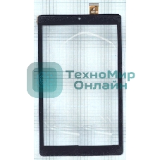 Сенсорное стекло (тачскрин) RP-275A-8.0-FPC-A2, черное