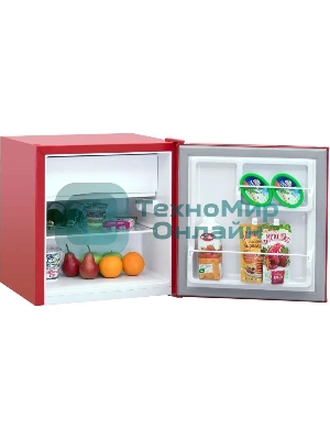 Холодильник Nordfrost NR 402 R красный однокамерный 44/11 л морозилка сверху