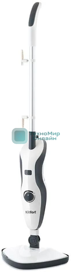 Швабра паровая Kitfort КТ-1006 1500Вт белый