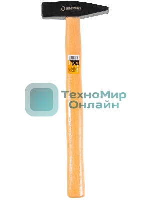 Молоток Вихрь 400 гр, квадратный боек, деревянная ручка