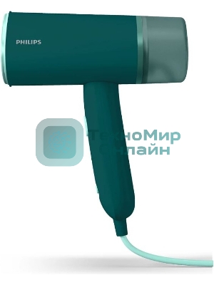 Отпариватель Philips STH3020/70 темно-зеленый, 1000 Вт, 20 г/мин, 120 мл