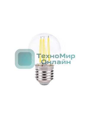 Светодиодная лампа Ambrella light 203915 Filament LED G45-F 6W E27 4200K (60W)