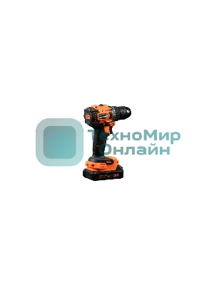 Дрель-шуруповерт Вихрь ДА-20Л-2К/БП, 20 В, 2 Ач, 70 Нм, щеточный