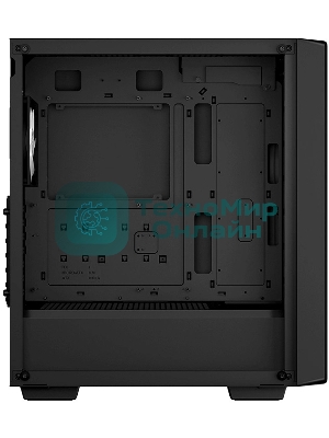 Компьютерный корпус Deepcool CC560 MESH V2 черный без БП ATX 4x120мм 5x140мм 2xUSB 3.0 audio bott PSU