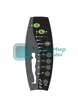 Кресло Cactus CS-CHR-OC04M-WT слоновая кость, экокожа, подголовник