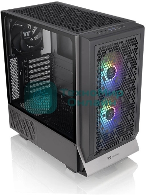 Компьютерный корпус Thermaltake Ceres 300 TG ARGB черный без БП ATX 3x140мм 2xUSB 3.0 1xUSB3.1 audio bott PSU