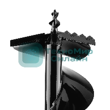 Шнек для грунта Denzel ER-300, диаметр 300 мм, длина 800 мм, соединение 20 мм, съемный нож