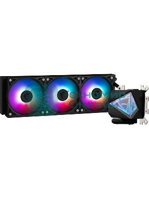 Система жидкостного охлаждения MSI MAG CORELIQUID I360 3x ARGb Gen2 Fan, ARGb Gen2 Block, Color Box