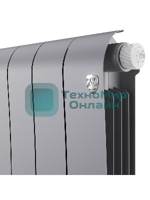 Радиатор Royal Thermo Infinity 500 Silver Satin VR80 - 8 секц.