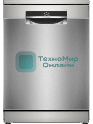 Посудомоечная машина Bosch Serie 6 SMS6EMI38Q, нержавеющая сталь, 60 см, 13 компл., 46 дБ, класс A