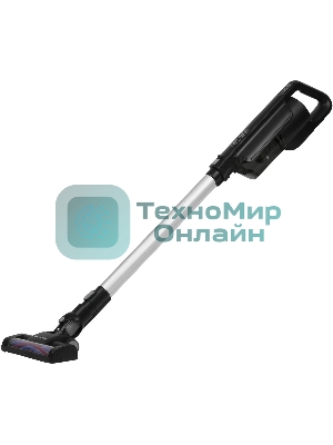 Пылесос вертикальный Vitek Midnight VT-1832 черный/серебристый, питание от аккумулятора, 120 Вт, уборка сухая, пылесборник 0.4 л, работа от АКБ max 35 мин