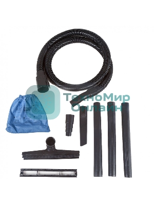 Строительный пылесос Bort BSS-1220-Pro синий, 250/1250 Вт, уборка сухая/влажная, пылесборник контейнер, 20 л